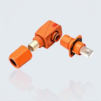 Energy Storage Right Angle Quick Release Plug-in Connector with M8 M5 M6 M10