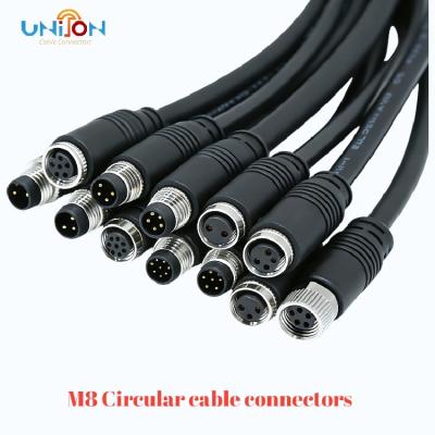 M8 Circular cable connectors
