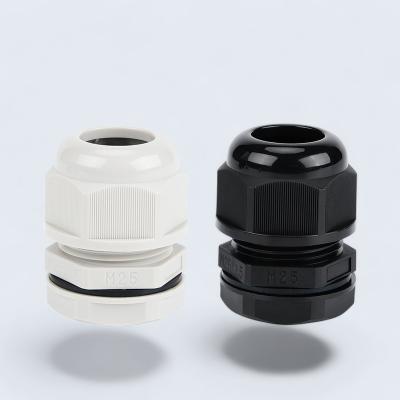 NPT Strain Relief Nylon Cord Grip Waterproof Cable Gland Kit Nylon NPT Adjustable PVC Connector