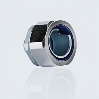 Flexible Conduit Straight Connector Metric Type Metal Conduit Fittings for PVC Coated Conduit